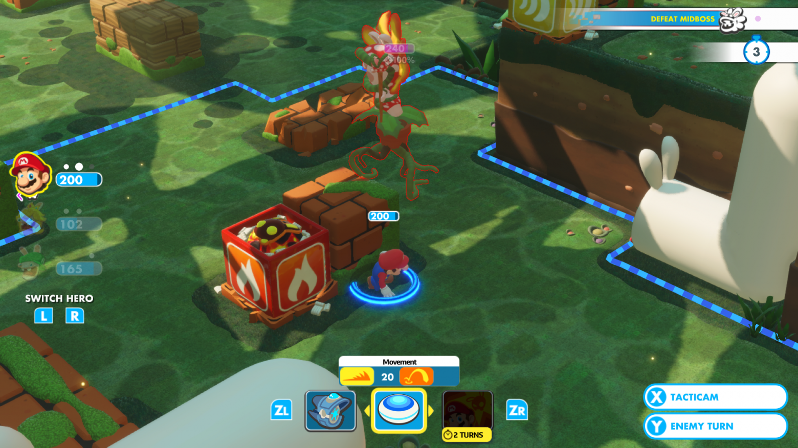 Combat and Puzzle Design in Mario + Rabbids: Kingdom Battle - Gamedev, Computer games, Design, Telegram (link), VKontakte (link), Longpost