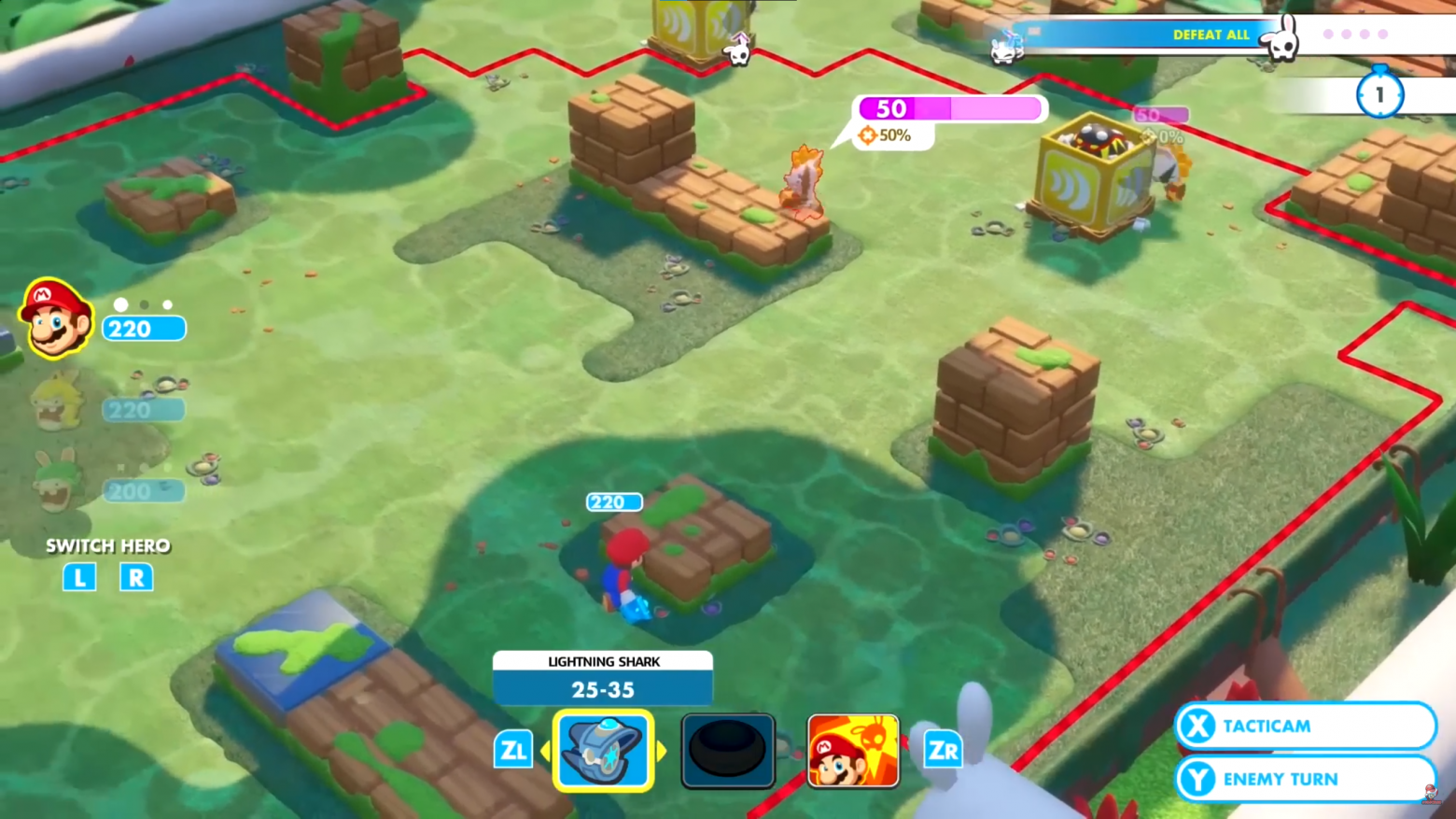 Combat and Puzzle Design in Mario + Rabbids: Kingdom Battle - Gamedev, Computer games, Design, Telegram (link), VKontakte (link), Longpost