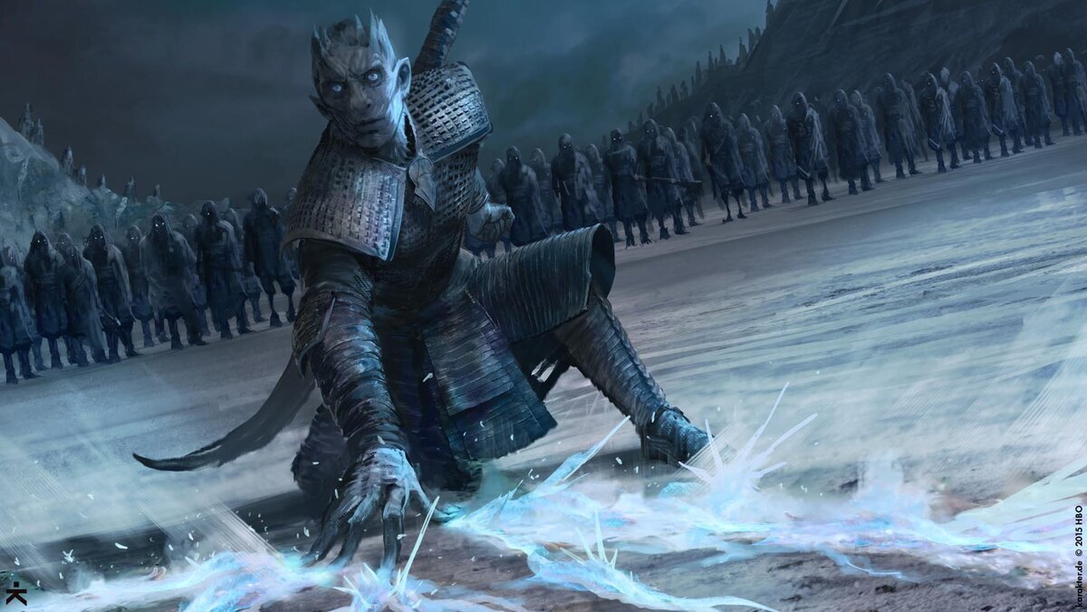 The Real Story Behind Game of Thrones' White Walkers: What They Wanted and How Powerful They Were - My, Book Review, Review, Fantasy, Screen adaptation, Overview, Fantasy, Game of Thrones, PLIO, George Martin, Dark fantasy, Westeros, King of the night, Starkey, Books, Serials, Foreign serials, Lore of the universe, White walkers, Magic, Longpost