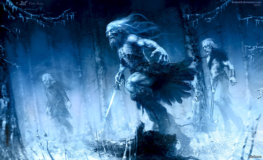 The Real Story Behind Game of Thrones' White Walkers: What They Wanted and How Powerful They Were - My, Book Review, Review, Fantasy, Screen adaptation, Overview, Fantasy, Game of Thrones, PLIO, George Martin, Dark fantasy, Westeros, King of the night, Starkey, Books, Serials, Foreign serials, Lore of the universe, White walkers, Magic, Longpost