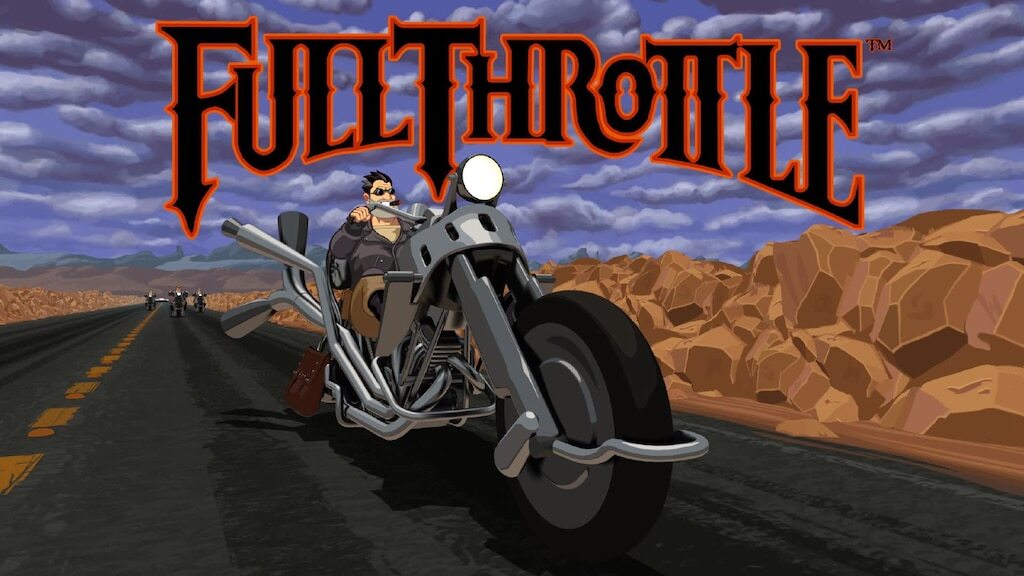 Full Throttle in the browser (Russian version by Akella) - Retro Games, Online Games, DOS games, Windows 95, Carter54, Full Throttle, Quest, Lucasarts, Telegram (link), Longpost