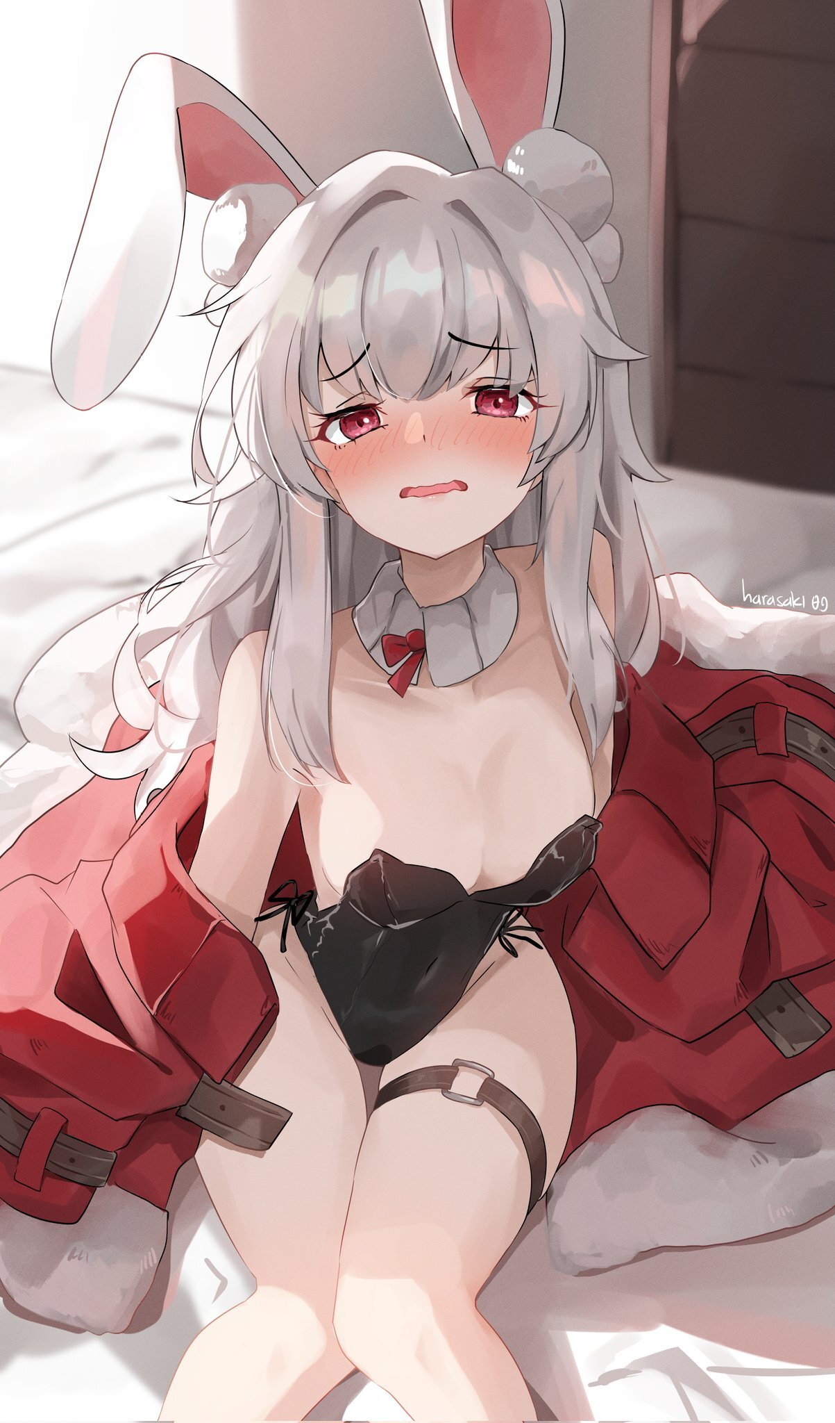 Мистер Сварог прибудет через 3...2...1 - Аниме, Anime Art, Clara, Bunnysuit, Honkai: Star Rail