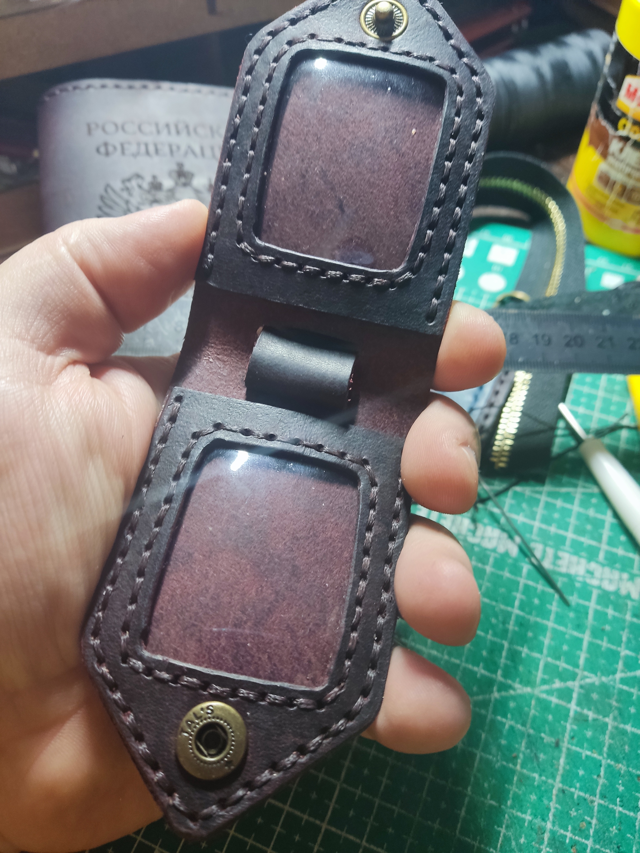 Spleen, sadness and depression - My, Leather products, Workshop, Longpost