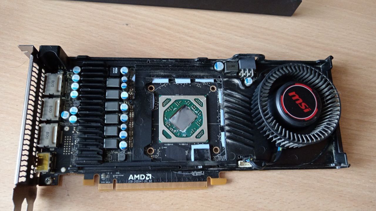 ТО видеокарты AMD Radeon RX 480 8Gb - Моё, Видеокарта, Техническое обслуживание, Длиннопост