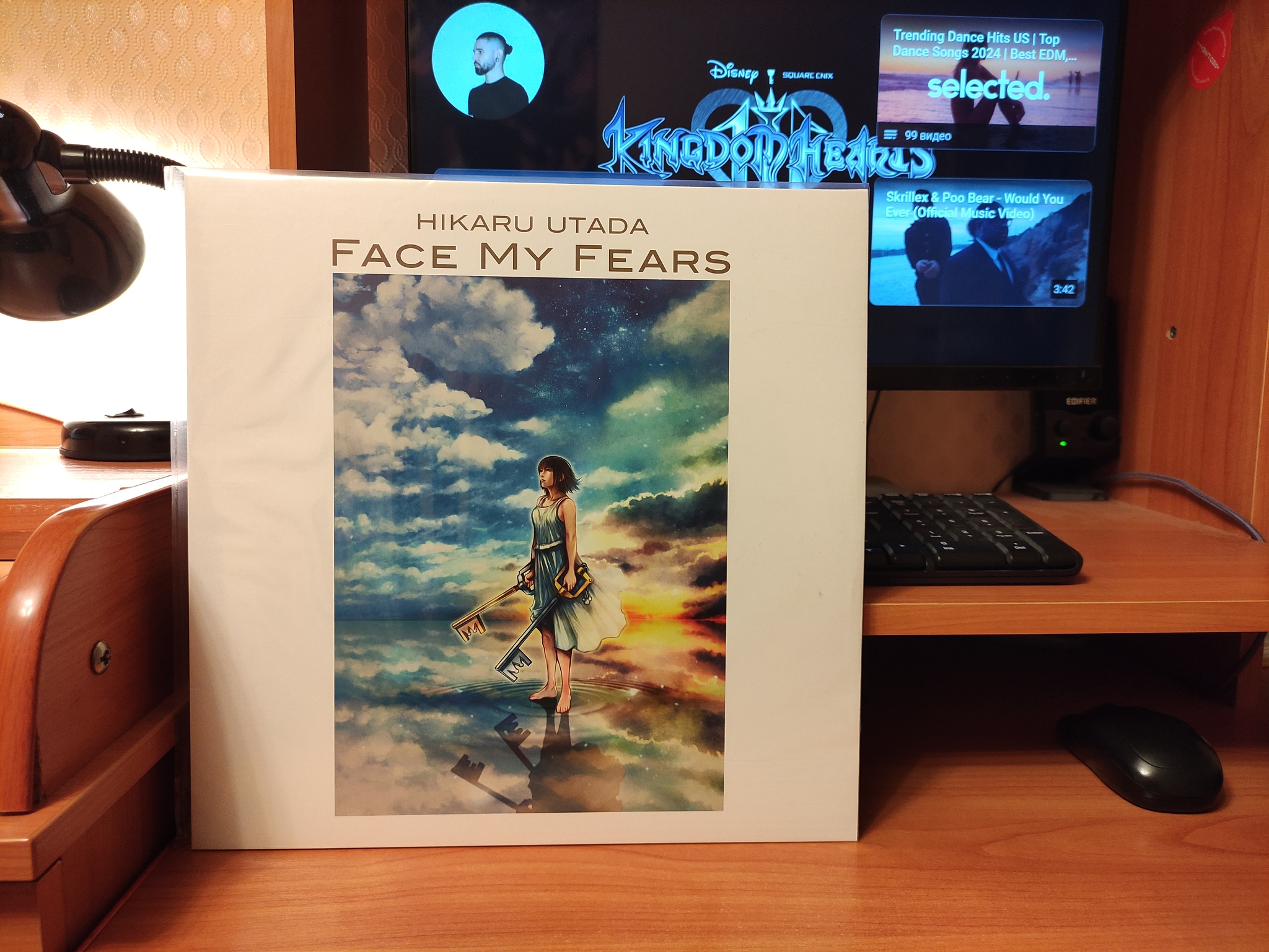 Hikaru Utada - My, Youtube, Music, Anime, Vinyl records, Soundtrack, Evangelion, Kingdom Hearts, Video, Longpost