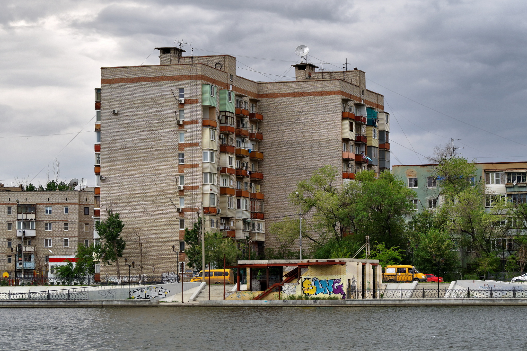 Astrakhan - My, The photo, 2015, May, Astrakhan, High-rise building