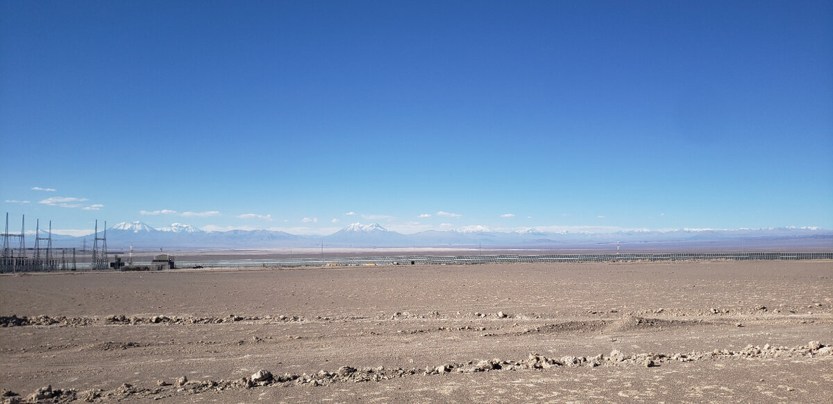 Calama is a mining town in Chile. The start of the 1,600 km Atacama Desert route - My, Solo travel, Travels, Bike trip, South America, A bike, Chile, Copper, Solar Power Plant, Wind power, Bike ride, Andes, Cyclist, Mountain tourism, Cycling, Privacy, Loneliness, Longpost, The photo