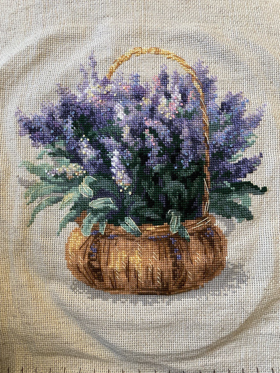 Meditating with cross stitch - My, Embroidery, Cross-stitch, Longpost