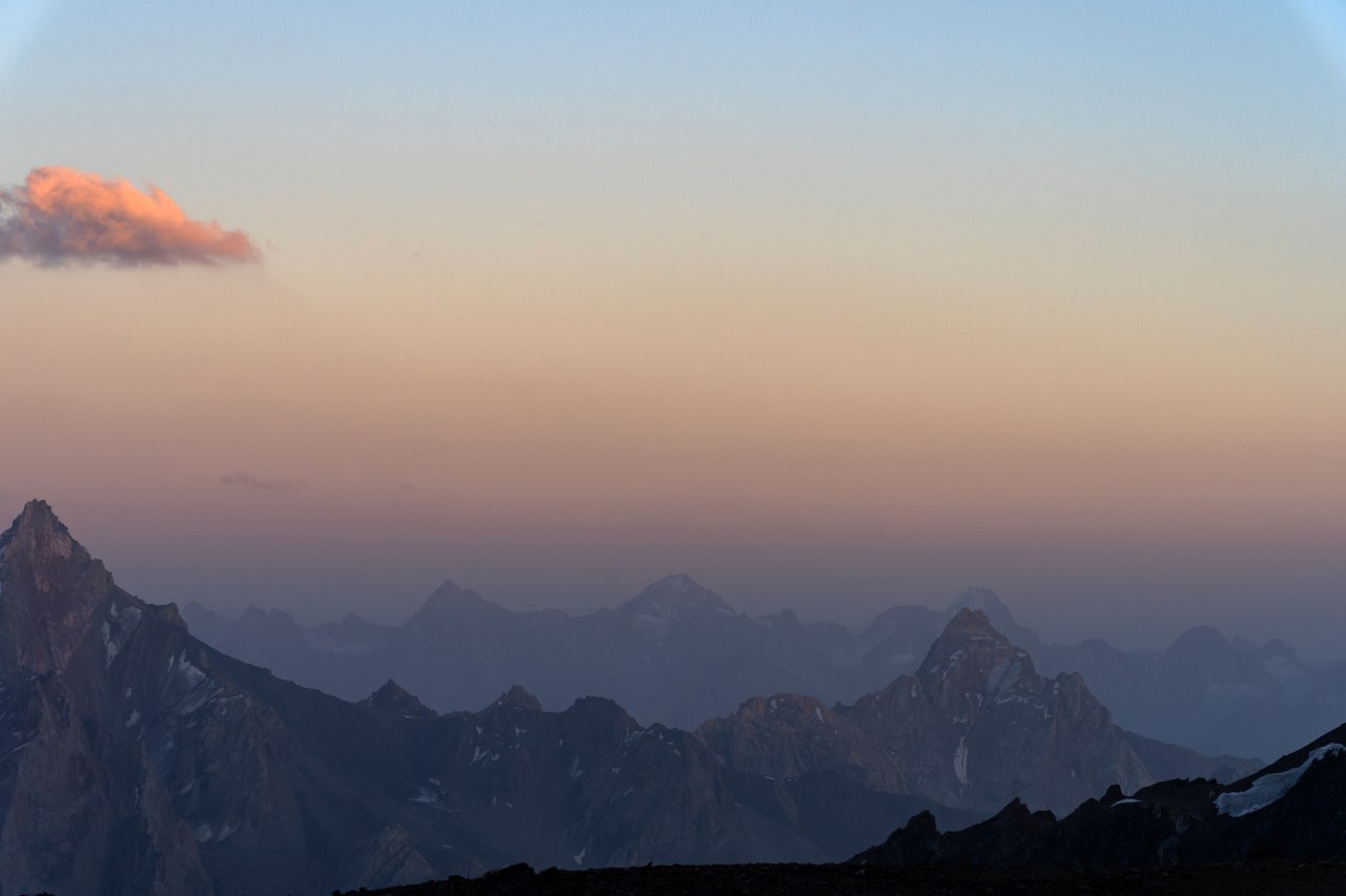 Fann Mountains - My, The mountains, Hike, Lake, Tajikistan, Fann Mountains, Pamir-Alai, Sky, Stars, Tent, Glacier, Longpost