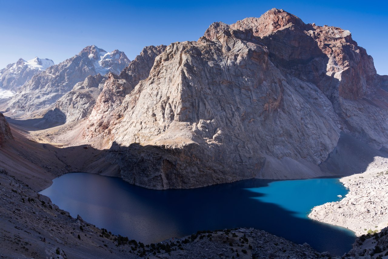 Fann Mountains - My, The mountains, Hike, Lake, Tajikistan, Fann Mountains, Pamir-Alai, Sky, Stars, Tent, Glacier, Longpost