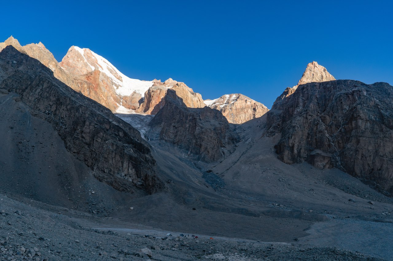 Fann Mountains - My, The mountains, Hike, Lake, Tajikistan, Fann Mountains, Pamir-Alai, Sky, Stars, Tent, Glacier, Longpost