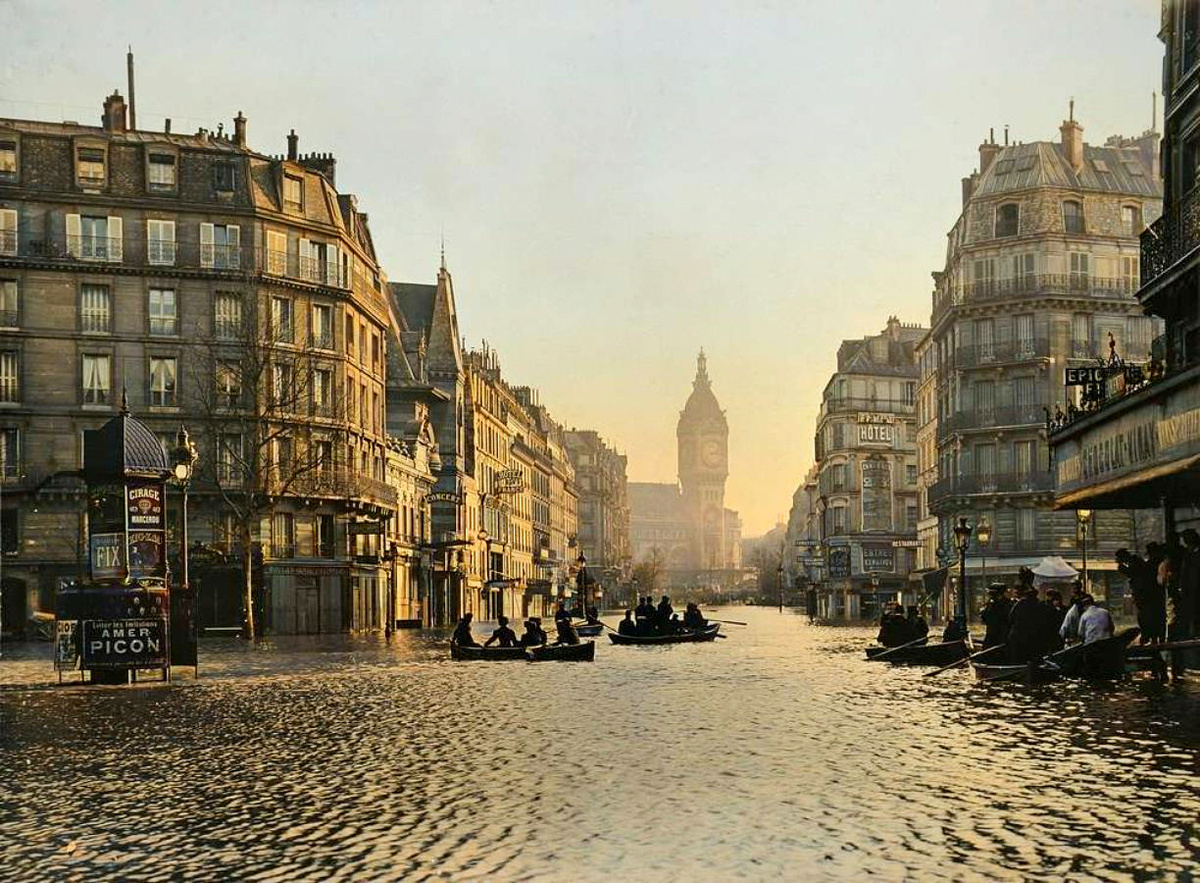 Unique historical footage from the life of European countries that will take you back to the past. 20 colorized photographs from the late 19th - early 20th centuries - My, Old photo, Historical photo, The photo, Colorization, France, Great Britain, Norway, Netherlands (Holland), Portugal, 19th century, 20th century, Longpost