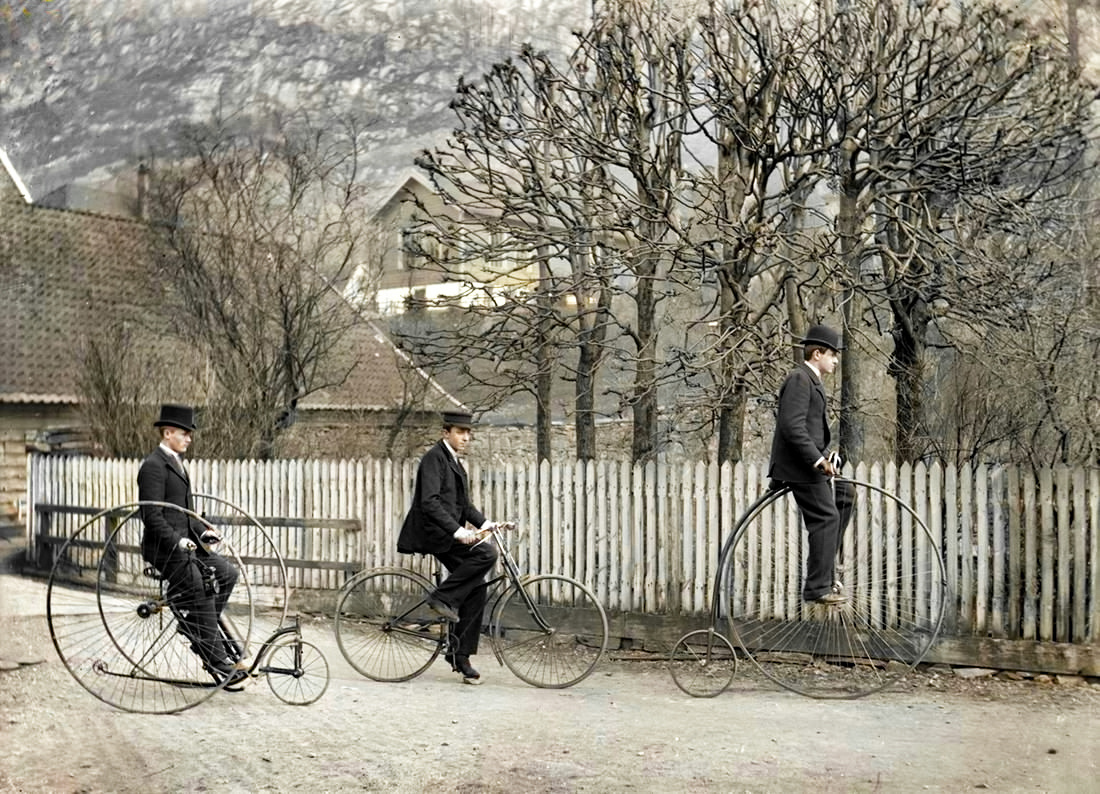 Unique historical footage from the life of European countries that will take you back to the past. 20 colorized photographs from the late 19th - early 20th centuries - My, Old photo, Historical photo, The photo, Colorization, France, Great Britain, Norway, Netherlands (Holland), Portugal, 19th century, 20th century, Longpost