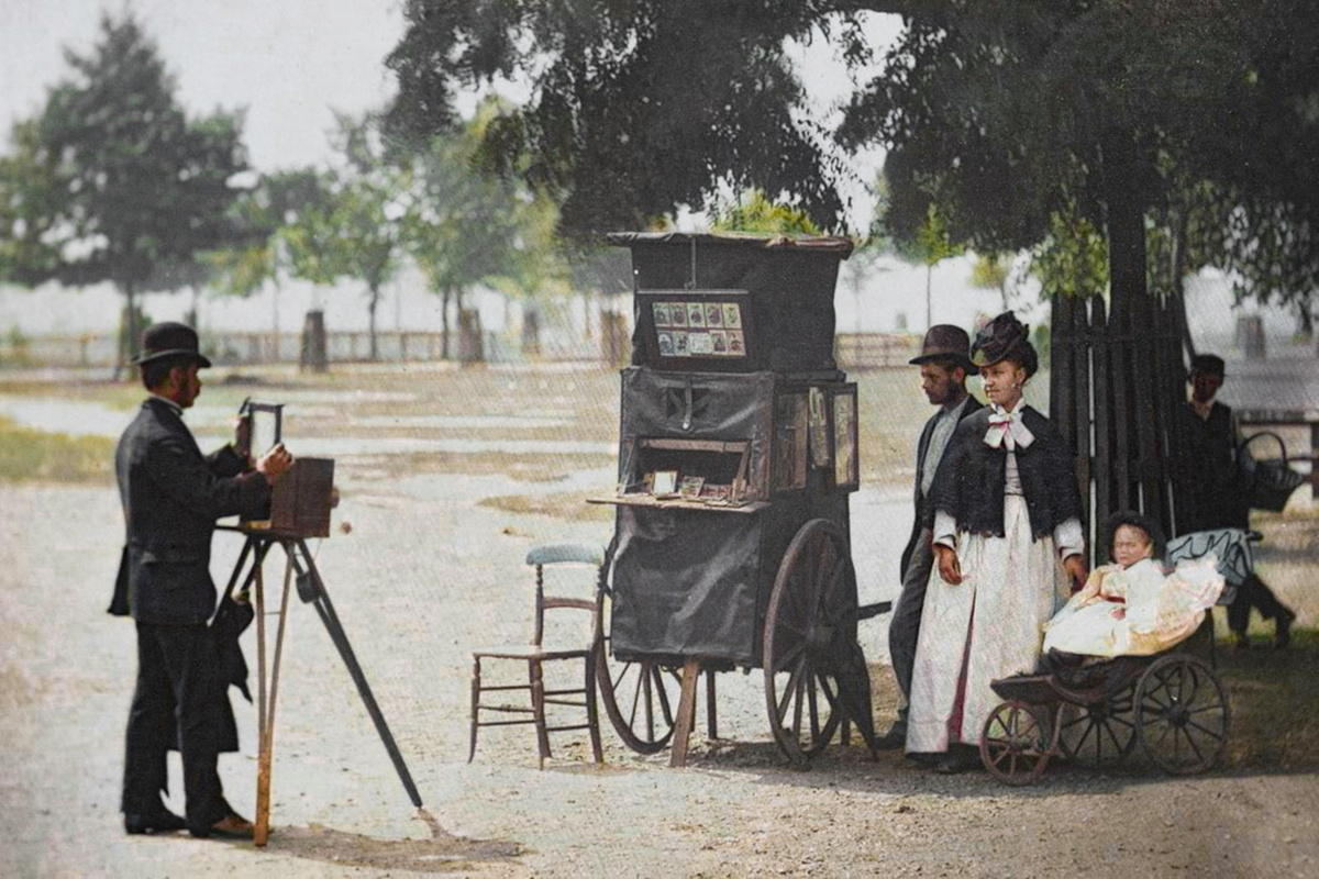 Unique historical footage from the life of European countries that will take you back to the past. 20 colorized photographs from the late 19th - early 20th centuries - My, Old photo, Historical photo, The photo, Colorization, France, Great Britain, Norway, Netherlands (Holland), Portugal, 19th century, 20th century, Longpost