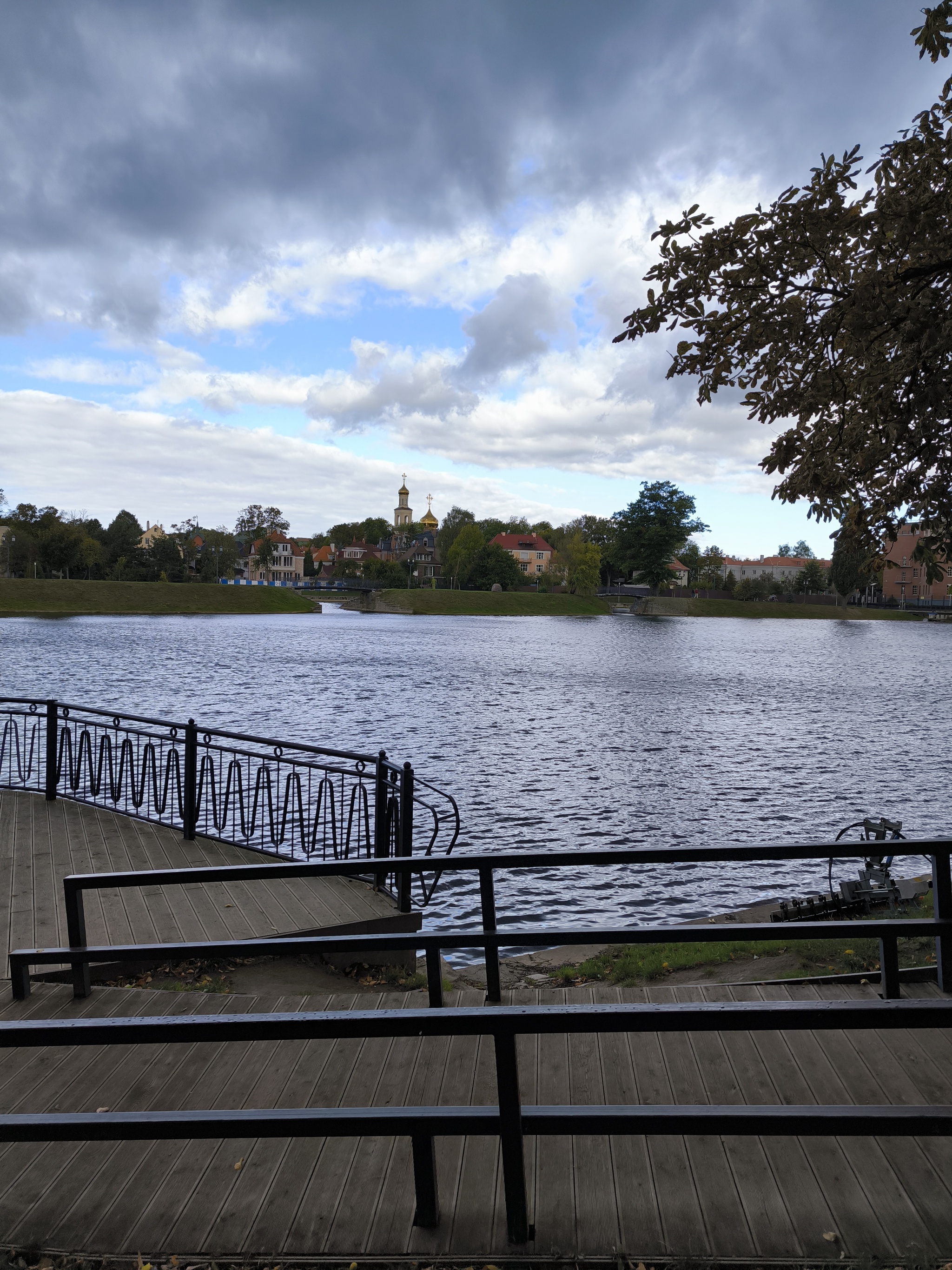 Kaliningrad today. Cloudy, but very beautiful - My, Lake, The park, Pond, Rain, Kaliningrad, City walk, Walk, Cities of Russia, Excursion, Longpost, The photo