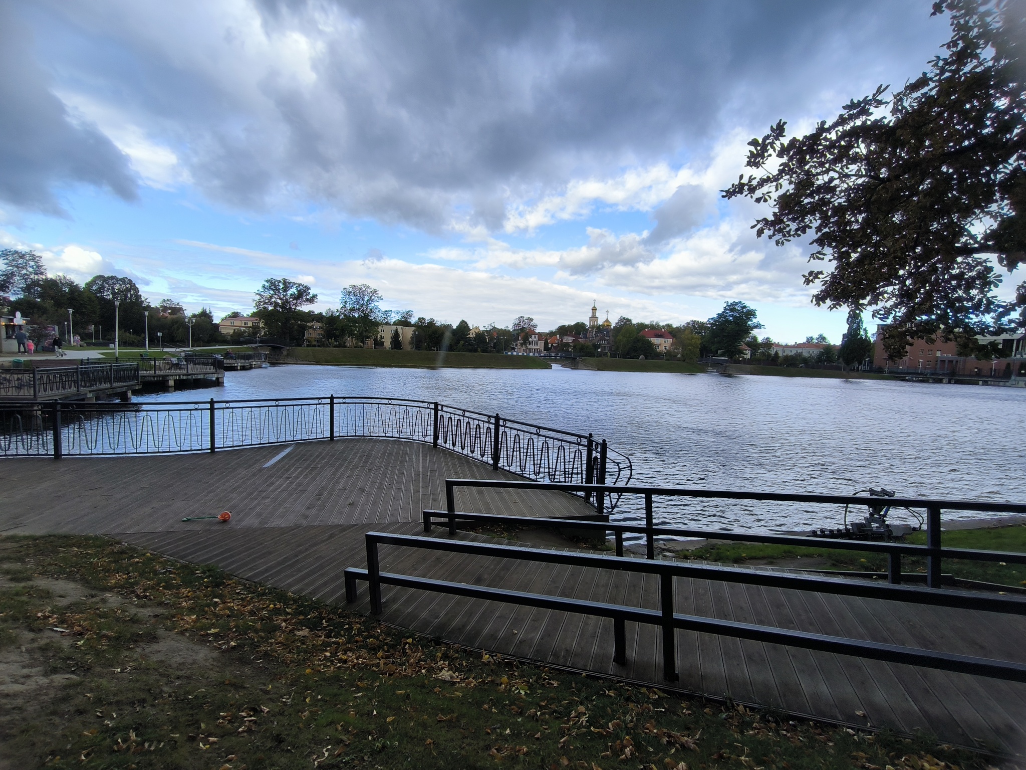 Kaliningrad today. Cloudy, but very beautiful - My, Lake, The park, Pond, Rain, Kaliningrad, City walk, Walk, Cities of Russia, Excursion, Longpost, The photo