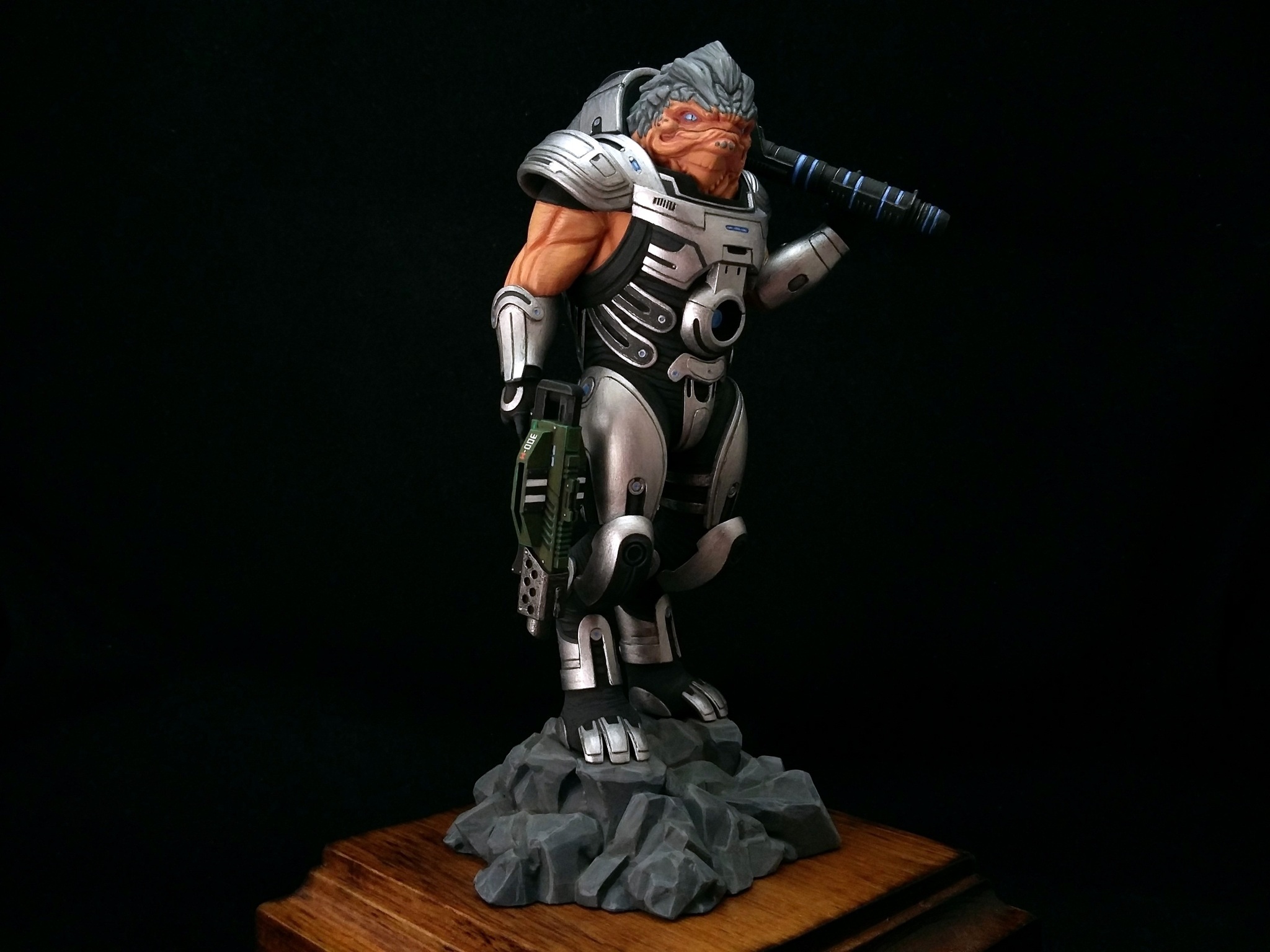 Grunt (Mass Effect) - My, Mass effect, Figurines, Hobby, Longpost