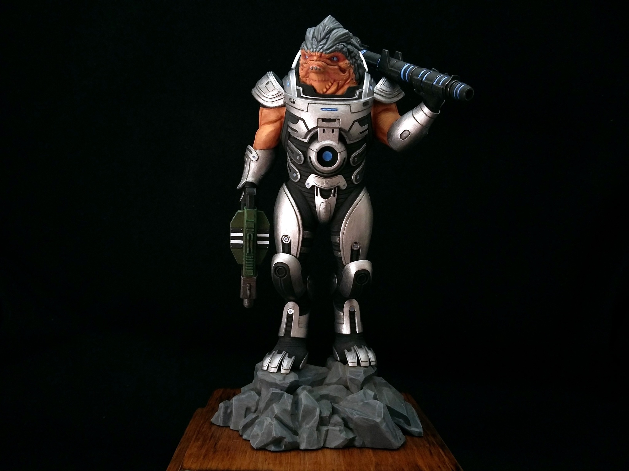 Grunt (Mass Effect) - My, Mass effect, Figurines, Hobby, Longpost