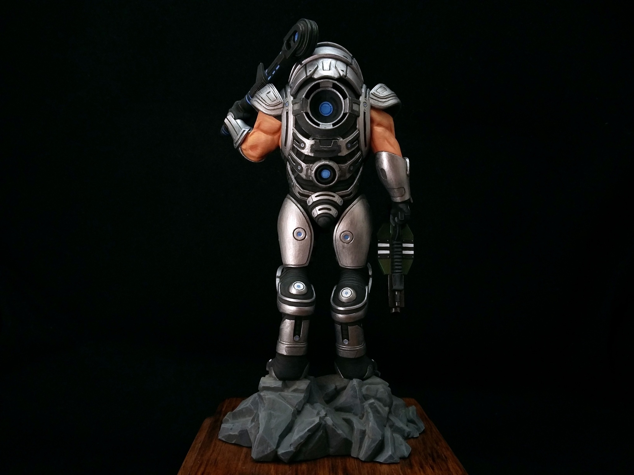 Grunt (Mass Effect) - My, Mass effect, Figurines, Hobby, Longpost