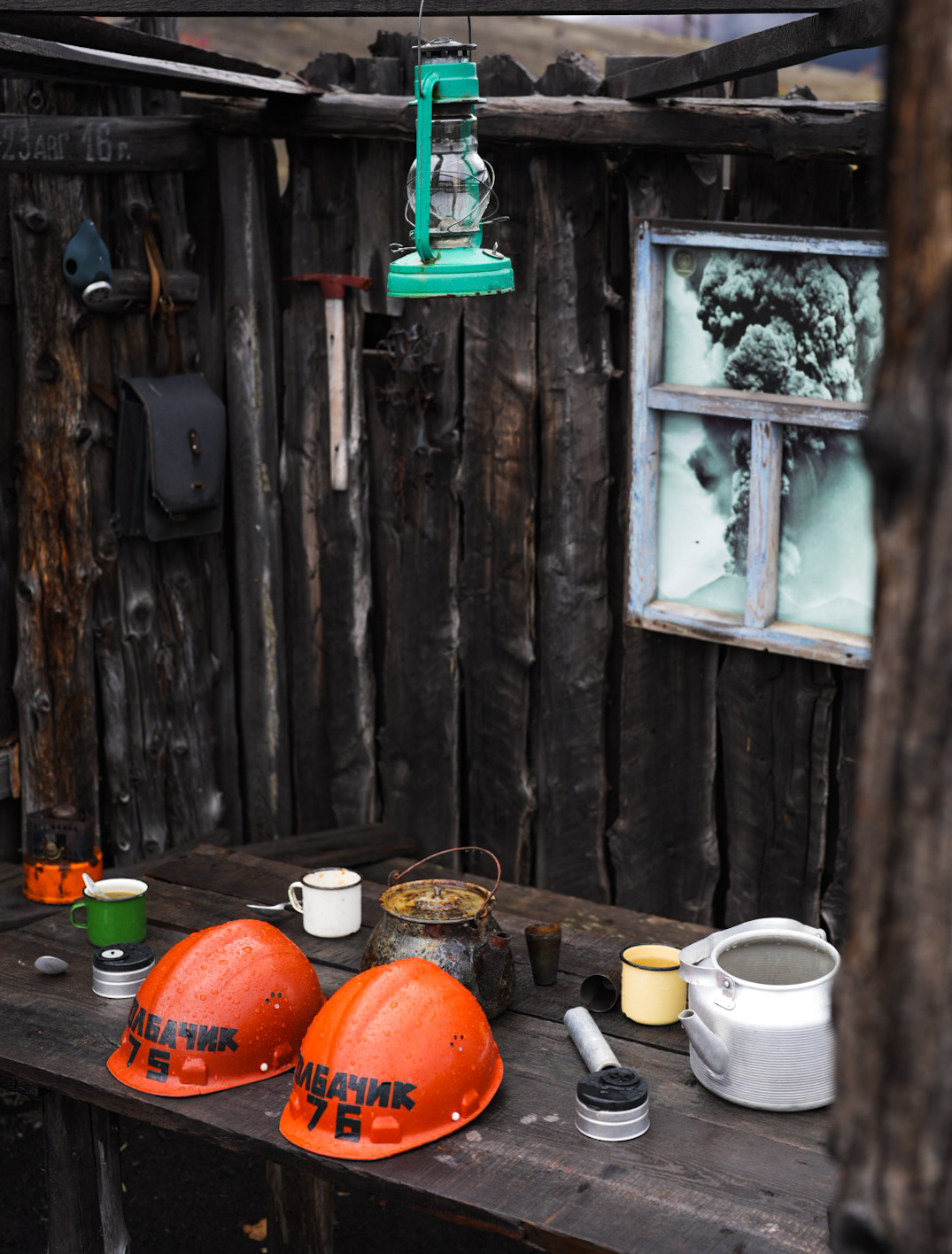 Installation near Tolbachik: In memory of the Leningradskaya base and the Mi-4 helicopter - My, Kamchatka, Volcano, Travels, Longpost