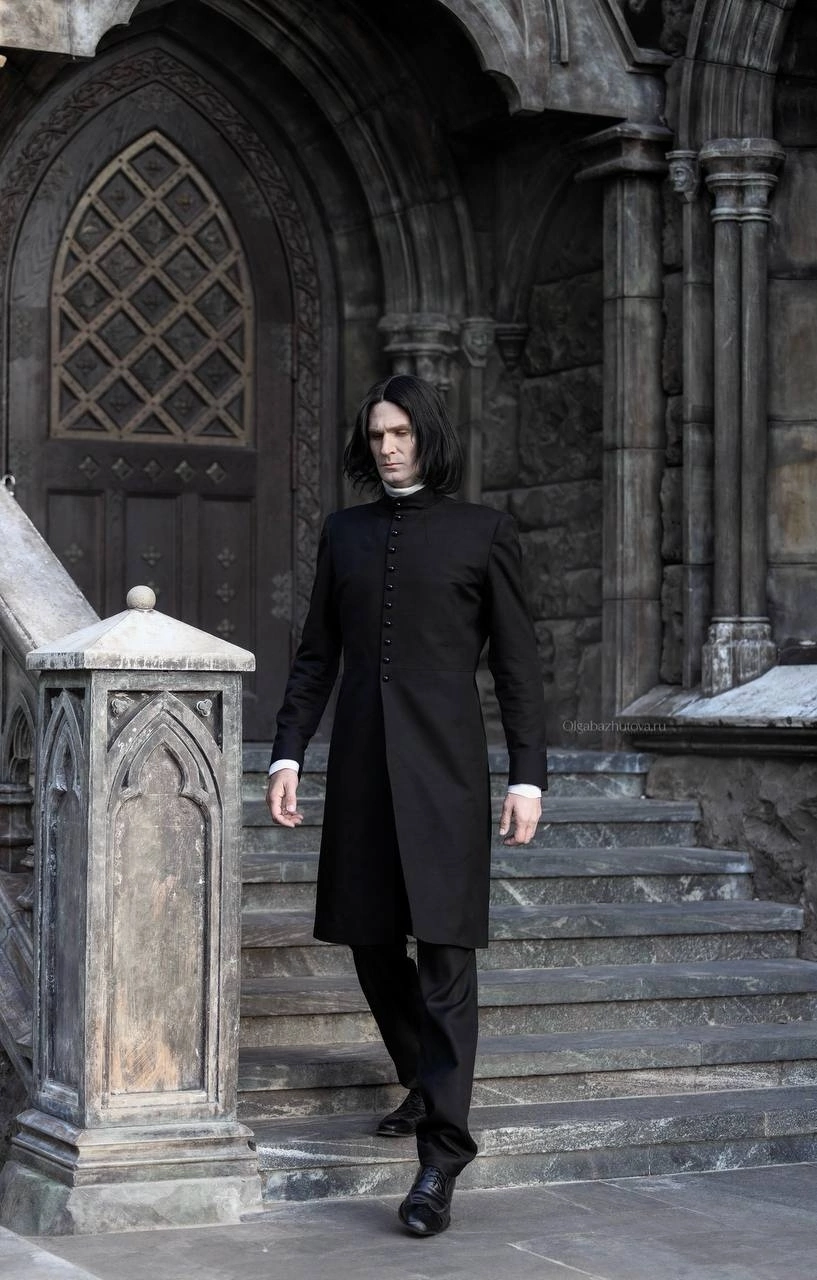 Severus Snape | Character of the Harry Potter universe - Cosplay, Severus Snape, Harry Potter, Joanne Rowling, Movies, The photo, VKontakte (link), Longpost, Minerva McGonagall, Facebook (link)