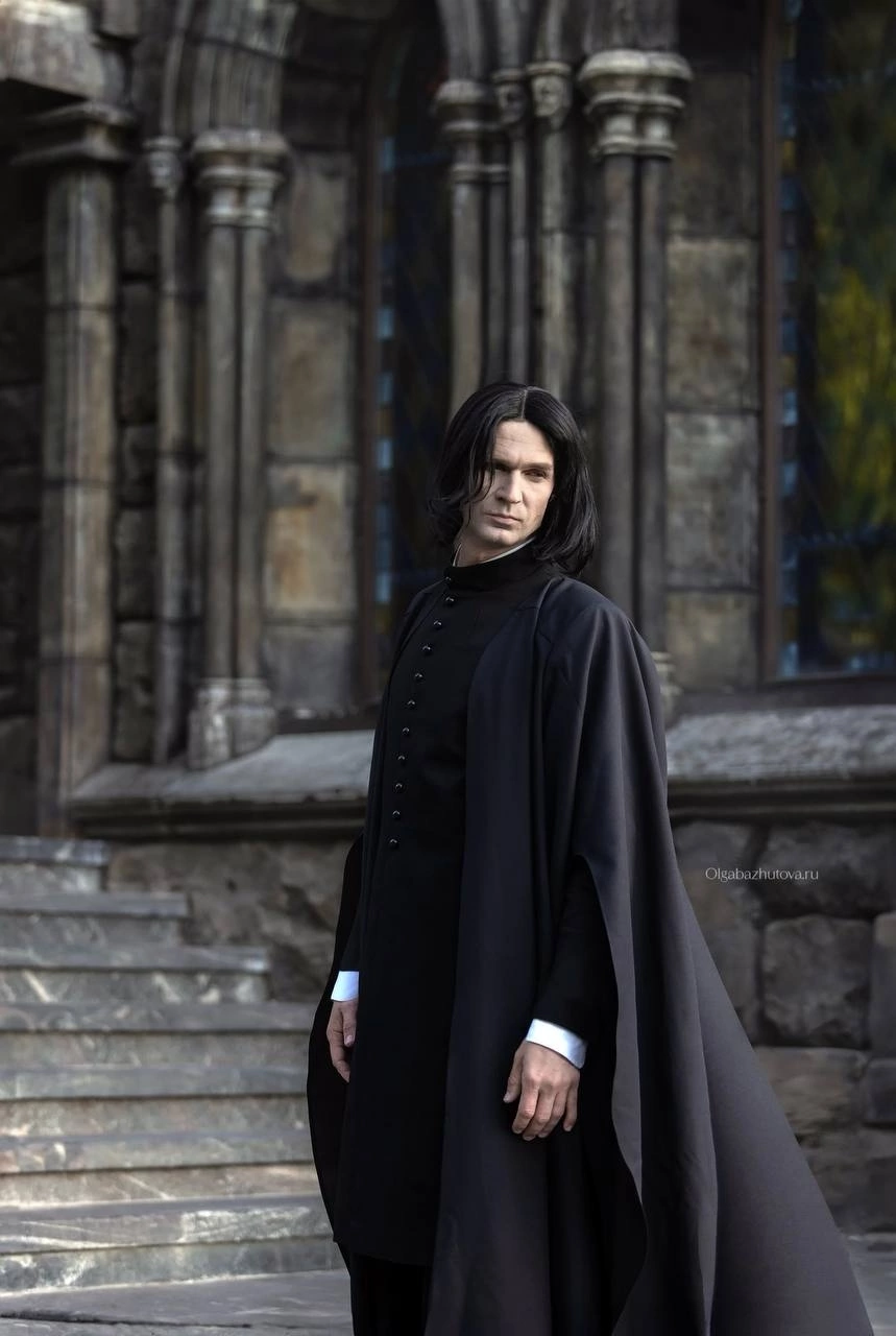 Severus Snape | Character of the Harry Potter universe - Cosplay, Severus Snape, Harry Potter, Joanne Rowling, Movies, The photo, VKontakte (link), Longpost, Minerva McGonagall, Facebook (link)