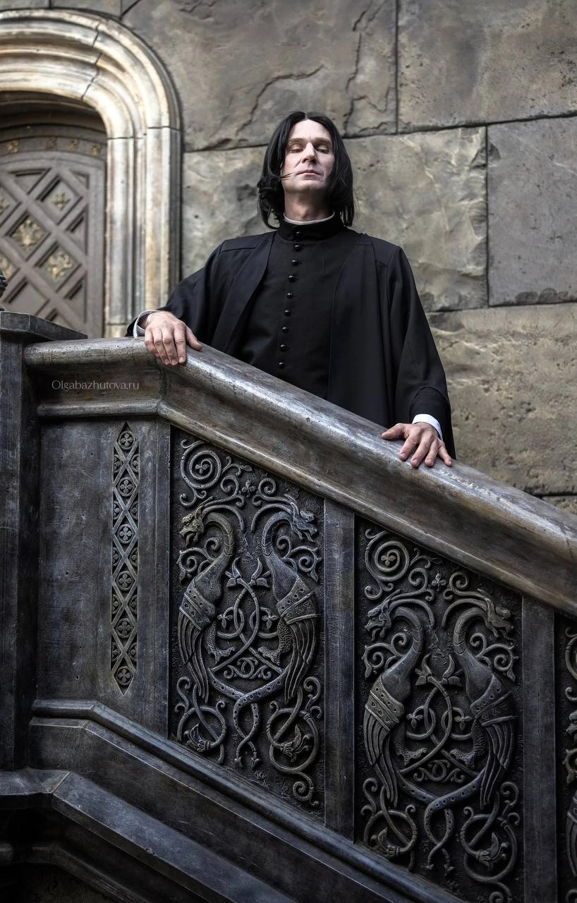 Severus Snape | Character of the Harry Potter universe - Cosplay, Severus Snape, Harry Potter, Joanne Rowling, Movies, The photo, VKontakte (link), Longpost, Minerva McGonagall, Facebook (link)