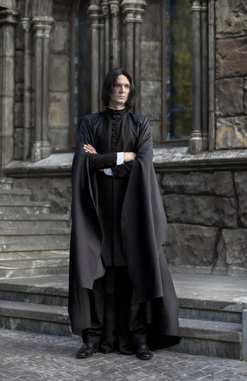 Severus Snape | Character of the Harry Potter universe - Cosplay, Severus Snape, Harry Potter, Joanne Rowling, Movies, The photo, VKontakte (link), Longpost, Minerva McGonagall, Facebook (link)