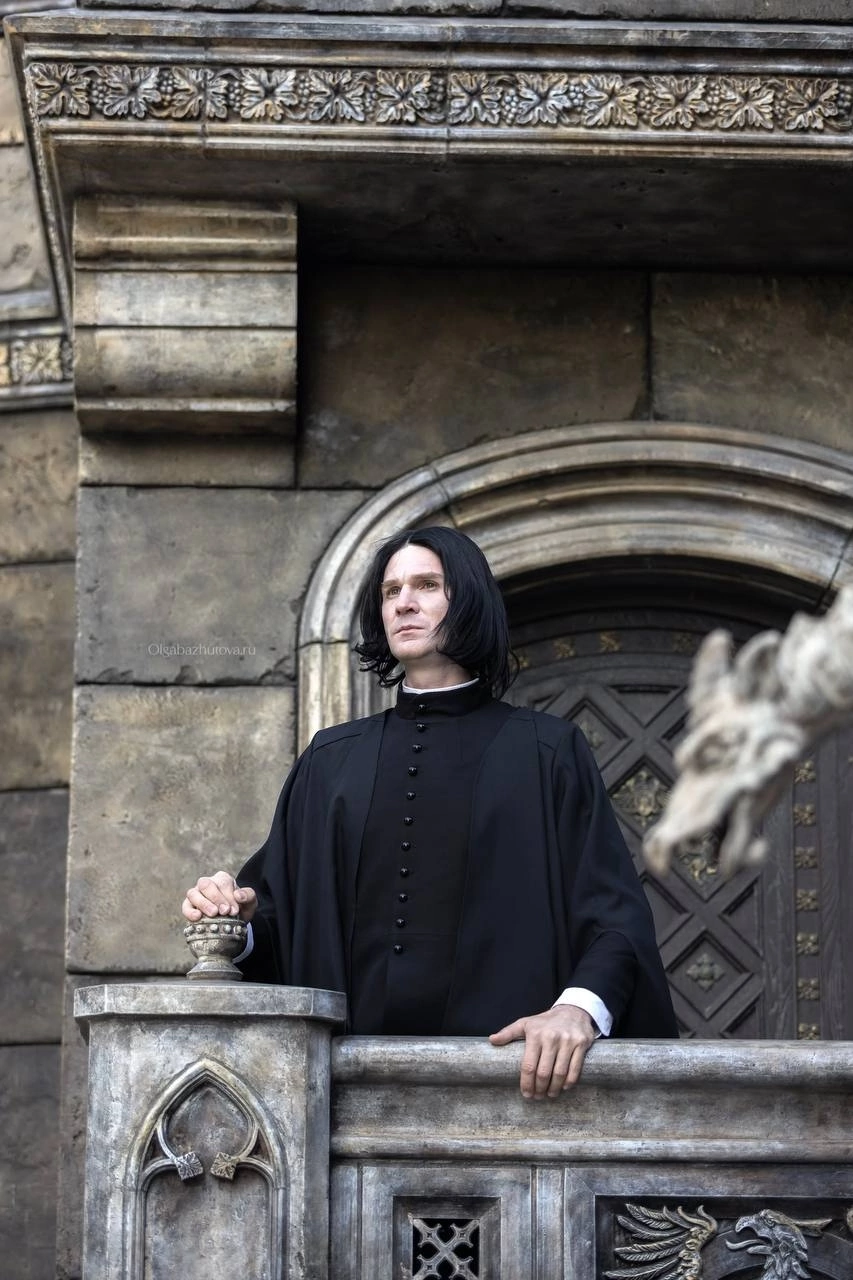 Severus Snape | Character of the Harry Potter universe - Cosplay, Severus Snape, Harry Potter, Joanne Rowling, Movies, The photo, VKontakte (link), Longpost, Minerva McGonagall, Facebook (link)