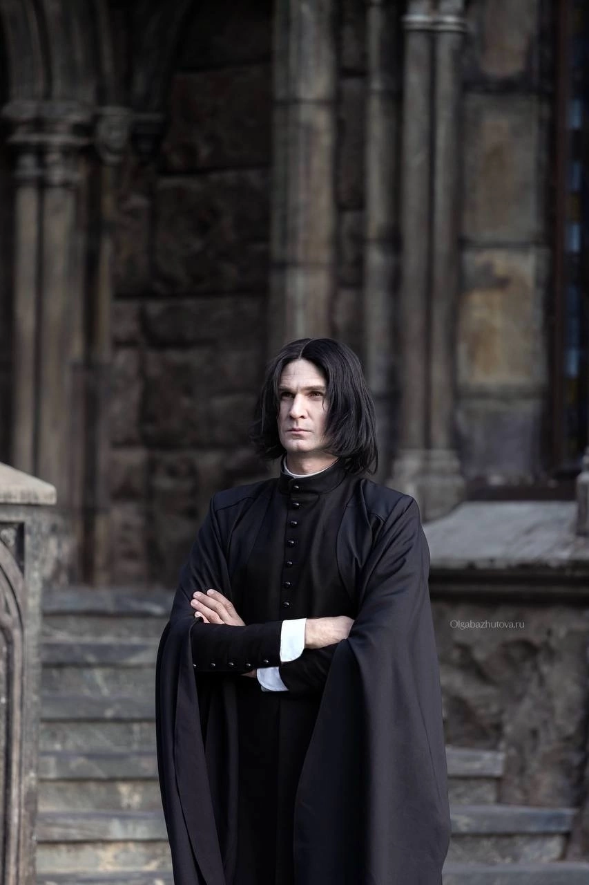 Severus Snape | Character of the Harry Potter universe - Cosplay, Severus Snape, Harry Potter, Joanne Rowling, Movies, The photo, VKontakte (link), Longpost, Minerva McGonagall, Facebook (link)