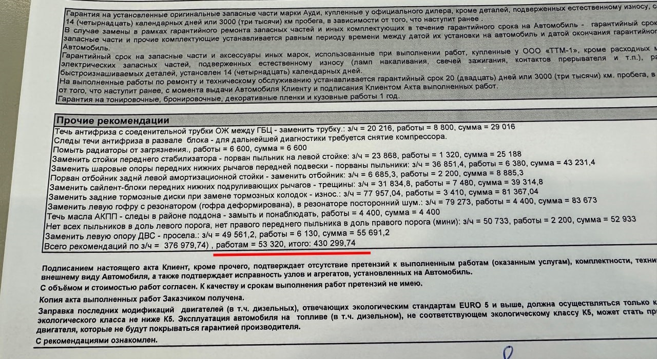 Диагностика  у официалов - Авто, Запчасти, Audi, Дилер, Цены