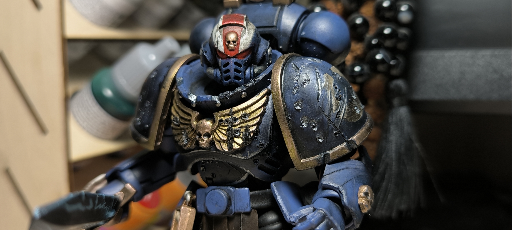 Continuation of the post White Consul from JoyToy - My, Mobile photography, Warhammer 40k, Warhammer, Joy toy, Primaris space marines, Loyal Space marines, Longpost, Wh miniatures, Reply to post, A wave of posts