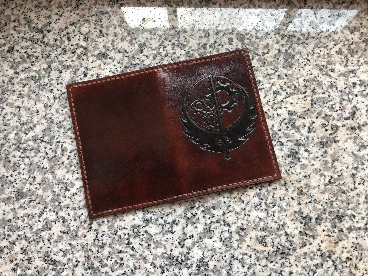 A selection of my works on the Fallout universe - My, Needlework without process, Sewing, Embossing on leather, Fallout, Post apocalypse, Craft, Longpost