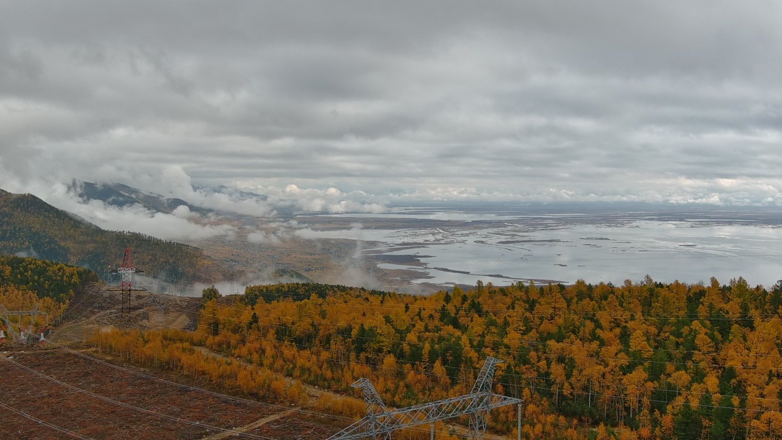 Красота осенней Бурятии - Моё, Фотография, Квадрокоптер, Красота, Осень, Байкал, Бурятия, Длиннопост