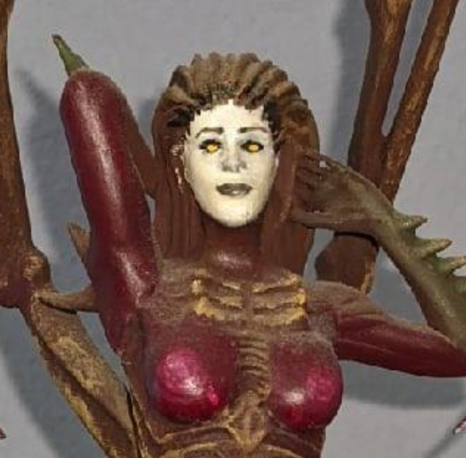 Reply to the post Queen of Blades on Canvas - My, Kerrigan, Queen of Blades, Starcraft 2, Statuette, 3D printer, Longpost, Reply to post