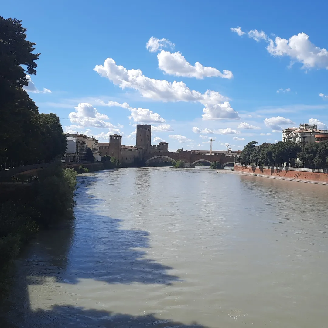 Sunday walk in Verona - My, Travels, Italy, History, Longpost