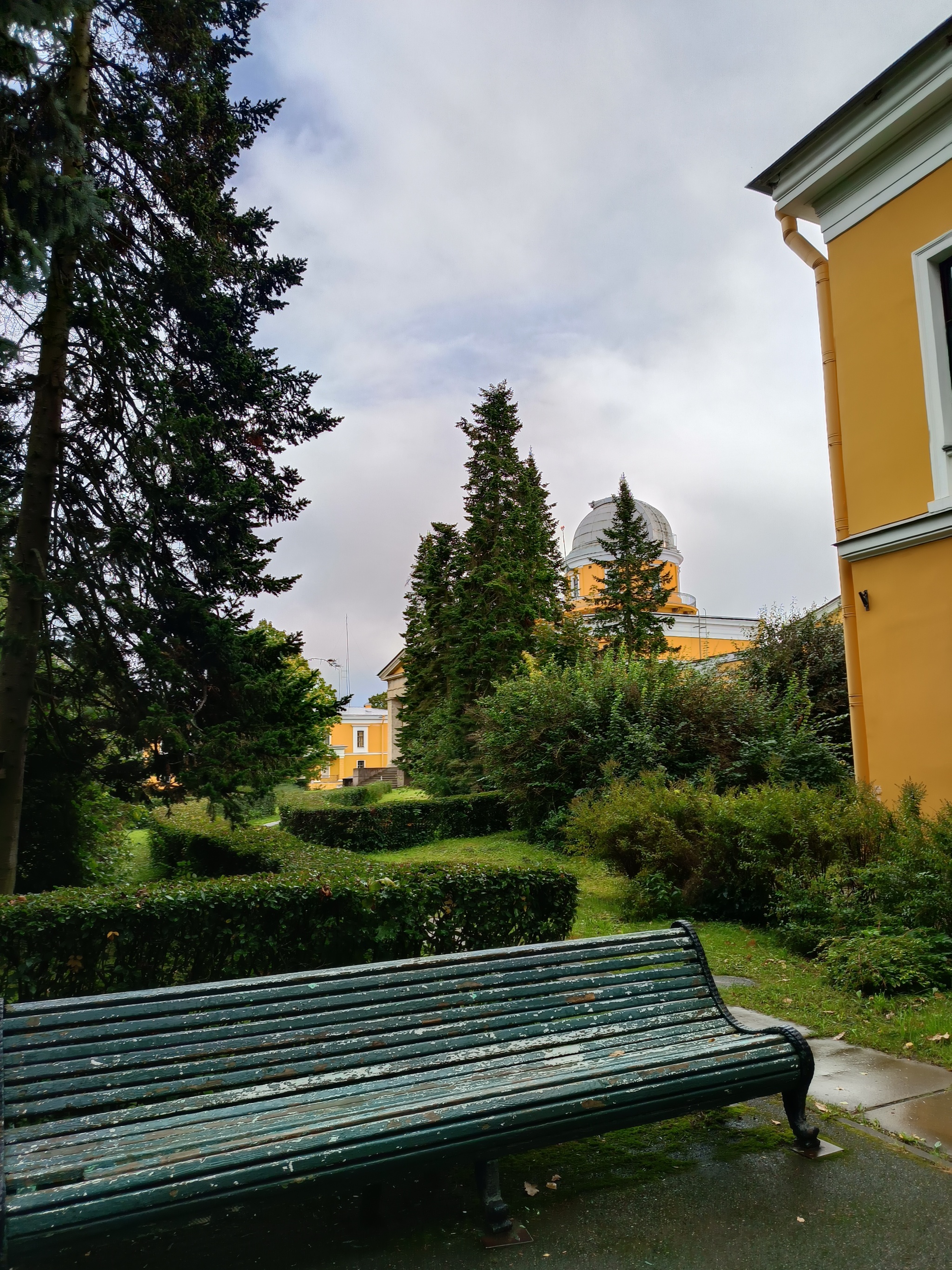 Осень в Пулковской обсерватории - Моё, Мобильная фотография, Пулковская обсерватория, Санкт-Петербург, Длиннопост