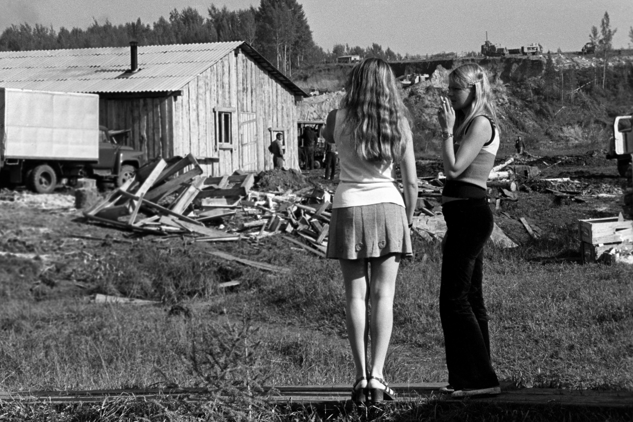 Do you hear time humming: BAM - the USSR, История России, Made in USSR, Bam, Childhood in the USSR, 70th, New building, Black and white photo, Housewarming, Taiga, Railway, Old photo, Film, 80-е, Siberia, Historical photo, Telegram (link), Longpost