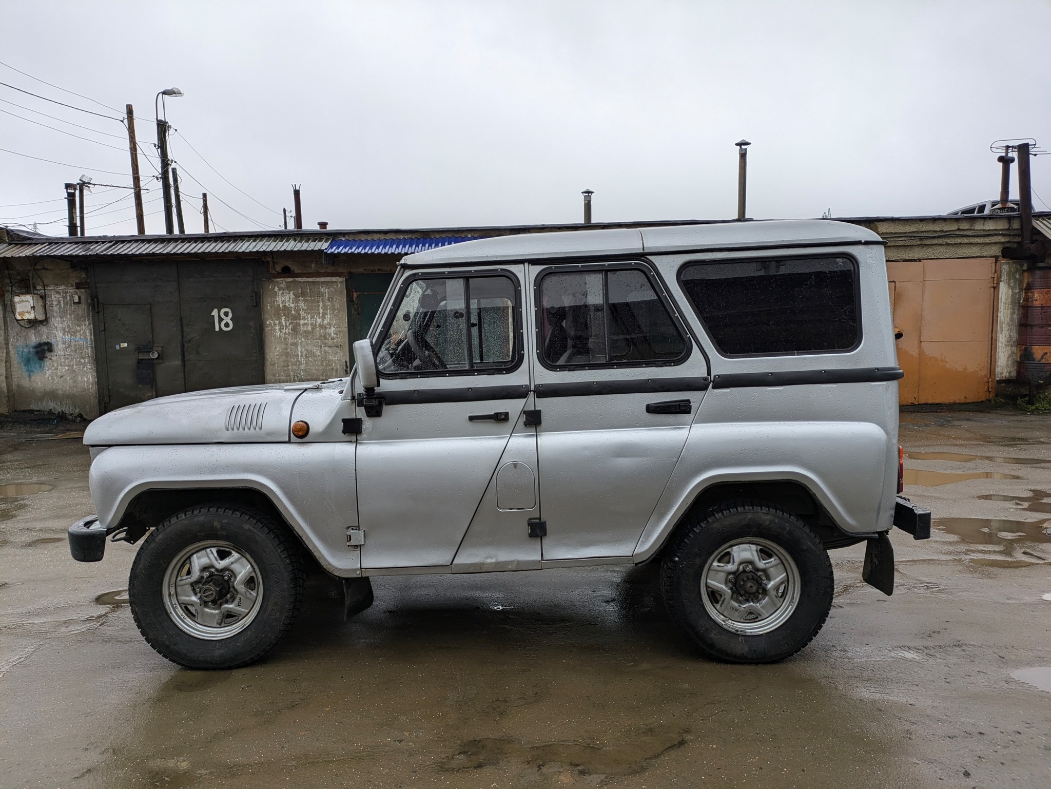 Started the UAZ. New wheels. - My, UAZ Hunter, Garage Master, Longpost