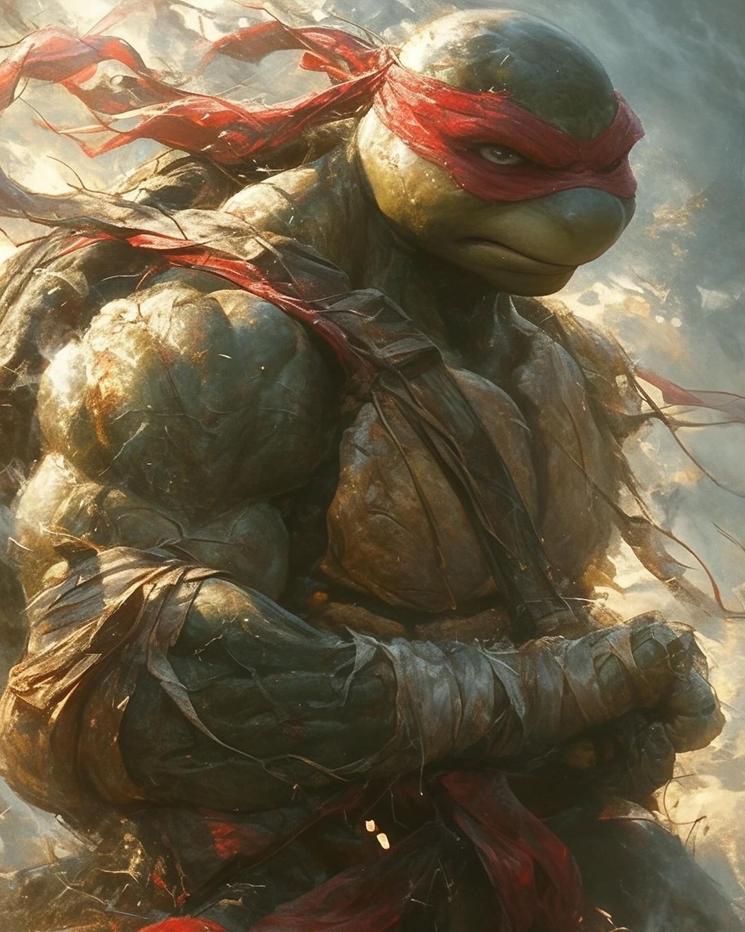 Раф - Рафаэль TMNT, Арт, Черепашки-Ниндзя