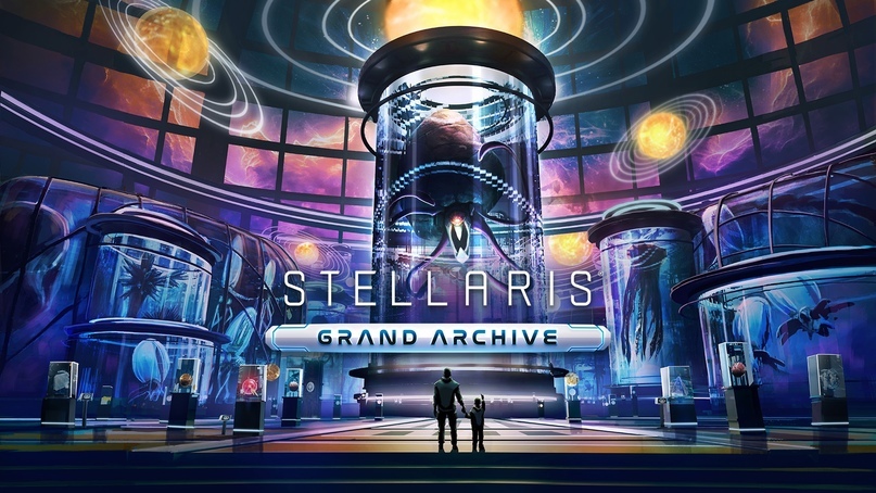 Stellaris Dev Diary - It Must Live in a Vivarium: Grand Archive Announced - Computer games, Paradox Interactive, Translation, Стратегия, Stellaris, Space, Space simulator, Text, Longpost, Development Diary, Video, Youtube