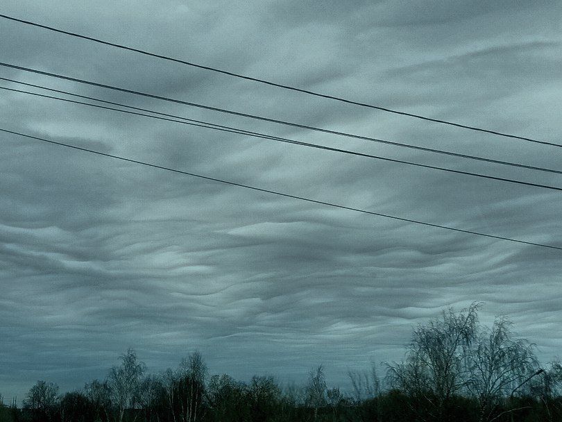 Asperatus - My, Sky, Clouds, Spring