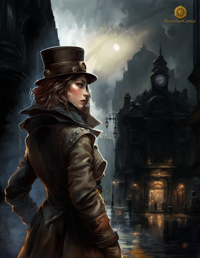 Guides to the City of the Steam Sun, Paris, St. Petersburg and London. New illustrations - My, Savage Worlds, Steampunk, Tabletop role-playing games, Role-playing games, Our NRI, RPG, alternative history, Mechanism, Inventions, Game mechanics, Longpost