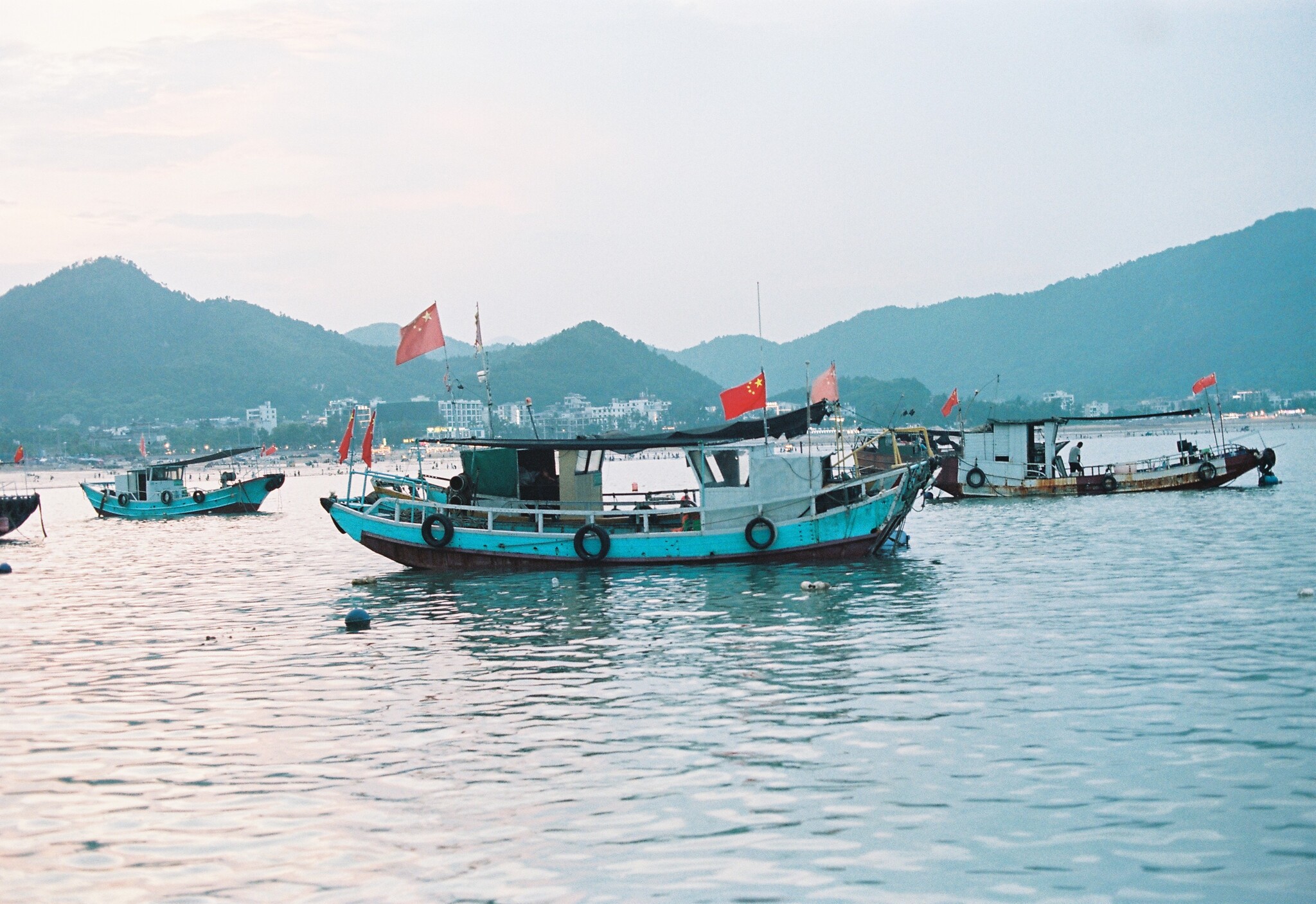 Sea on film - My, China, China inside out, Film, Film cameras, The photo, Longpost