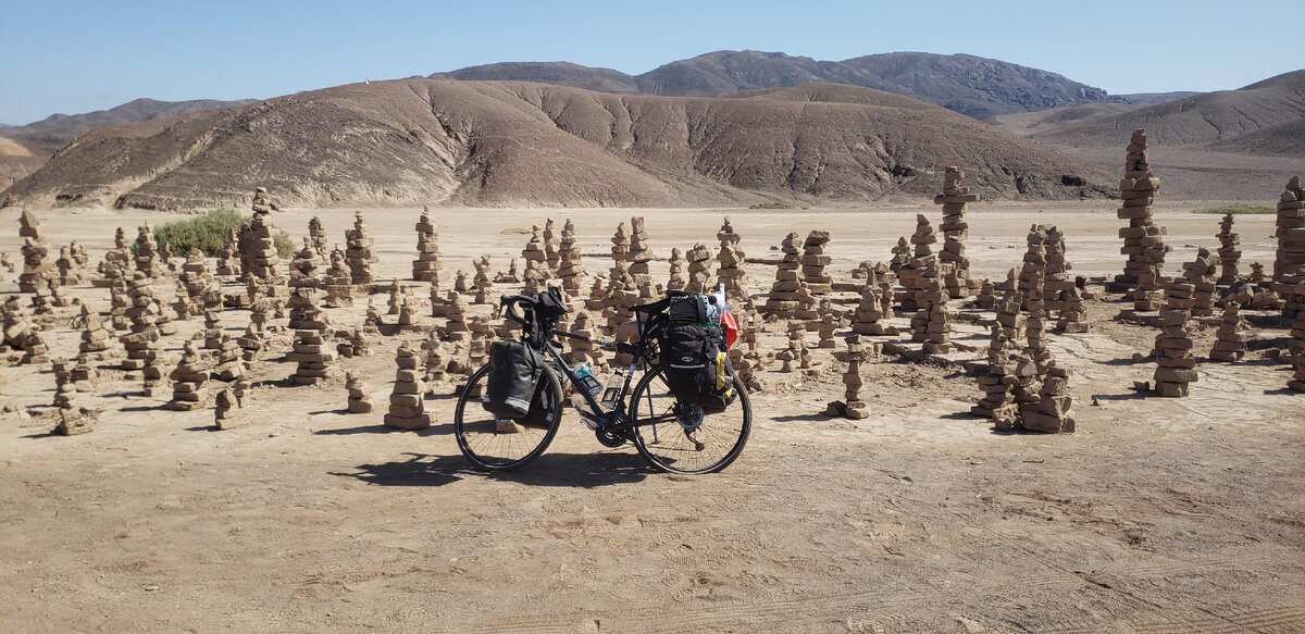 A story about how childhood dreams come true. Atacama Desert Chile - My, Bike trip, Solo travel, Travels, A bike, South America, Chile, Pacific Ocean, Bike ride, Andes, The mountains, Dream, Came true, Dreamer, National park, Childhood, Childhood of the 90s, Childhood memories, Memories, Beach, Cyclist, Longpost