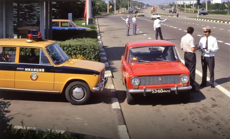 Why did police cars in the USSR have such colors?! - Militia, Car, Color, the USSR, Fishkinet, Longpost