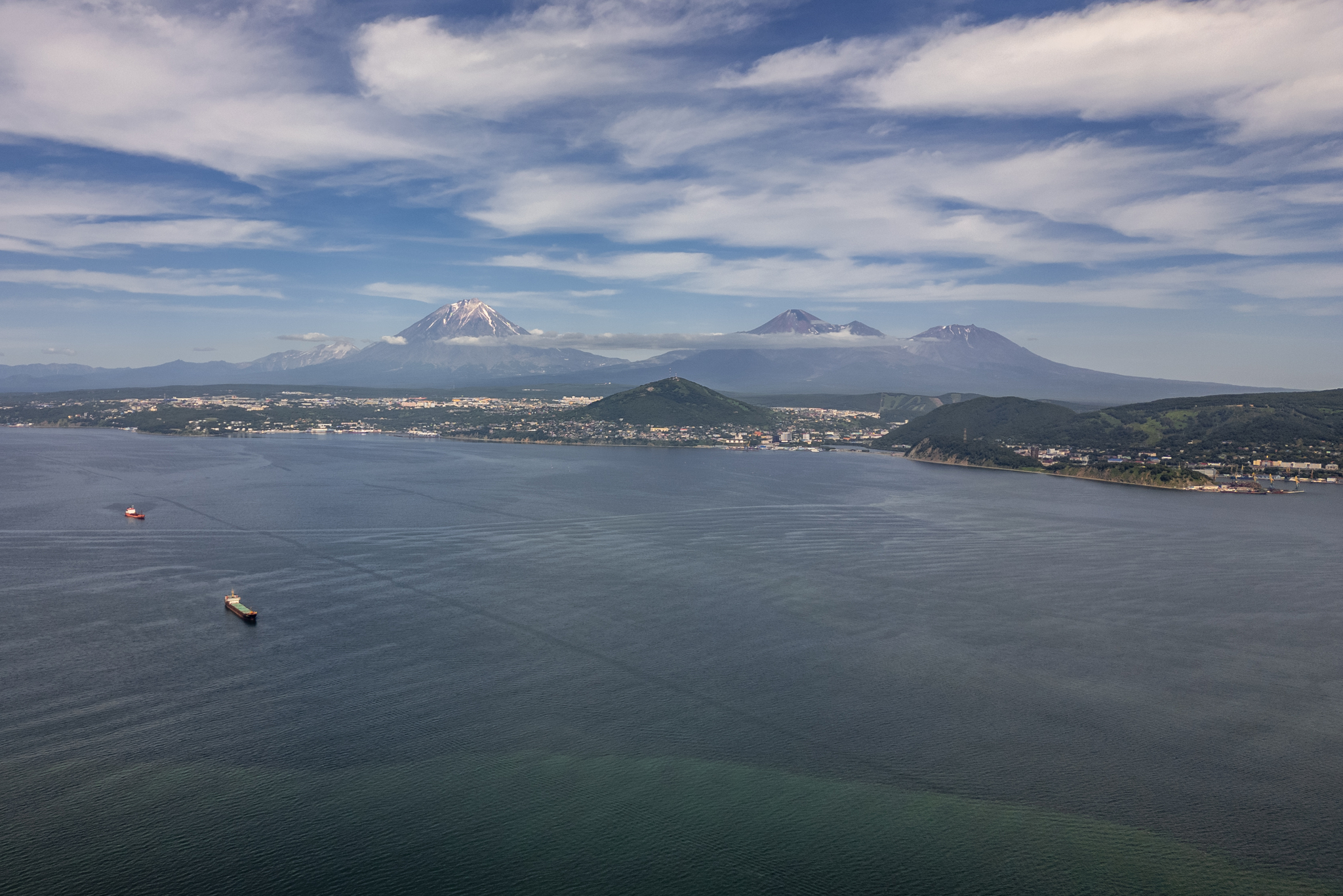 Petropavlovsk-Kamchatsky - My, The photo, Drone, Aerial photography, Kamchatka, Petropavlovsk-Kamchatsky