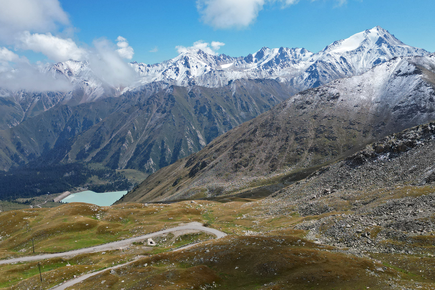 Almaty has been covered in snow for the second month! - The mountains, Mountain tourism, The photo, Almaty, Zailiyskiy Alatau, Big Almaty Lake, Longpost