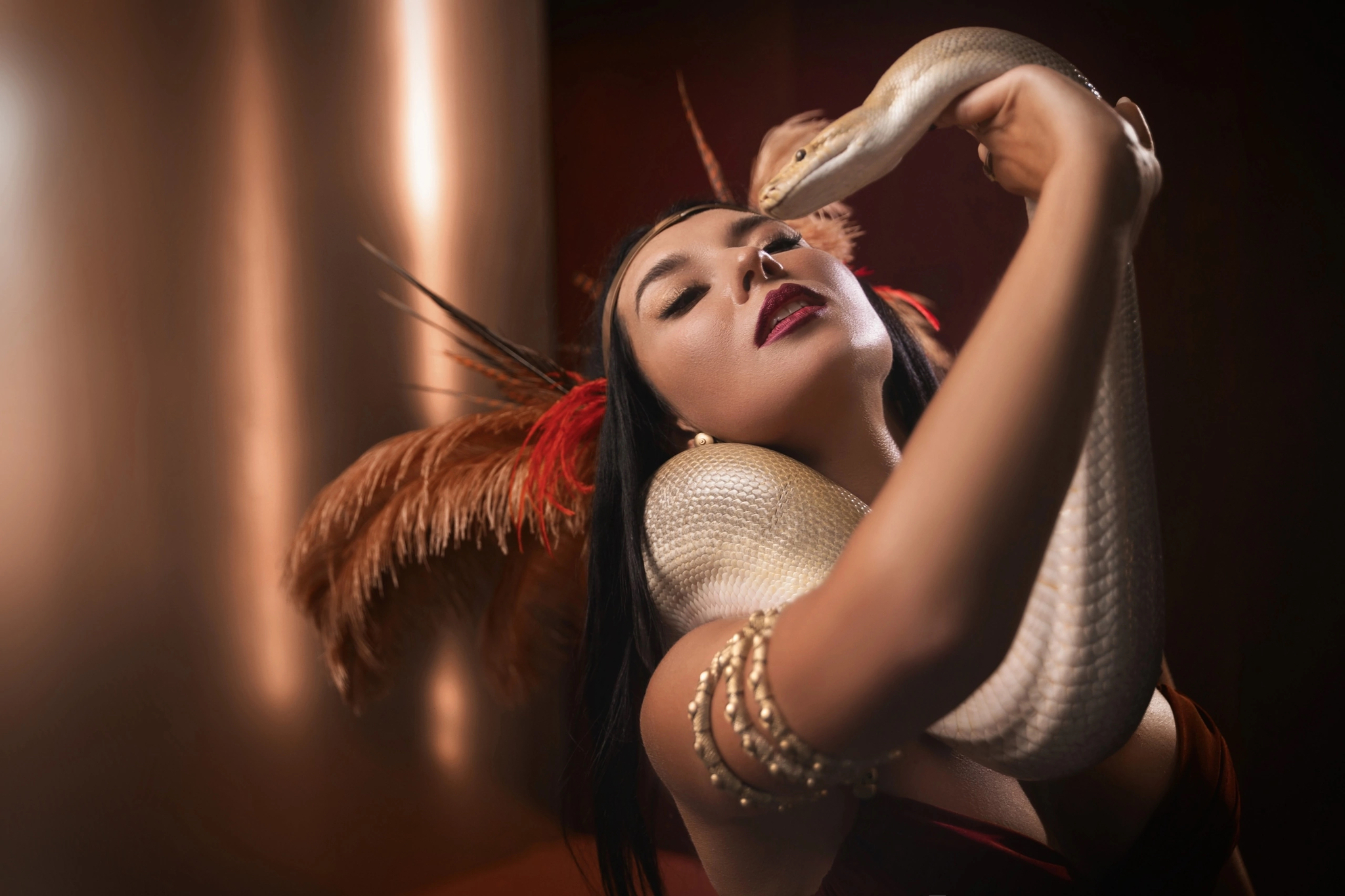 Santanico Pandemonium. From Dusk Till Dawn Cosplay - My, Cosplay, From dusk to dawn, Quentin Tarantino, Snake, Dancing, Video, Movies, Fantasy, Vampires, Vertical video, Longpost, The photo