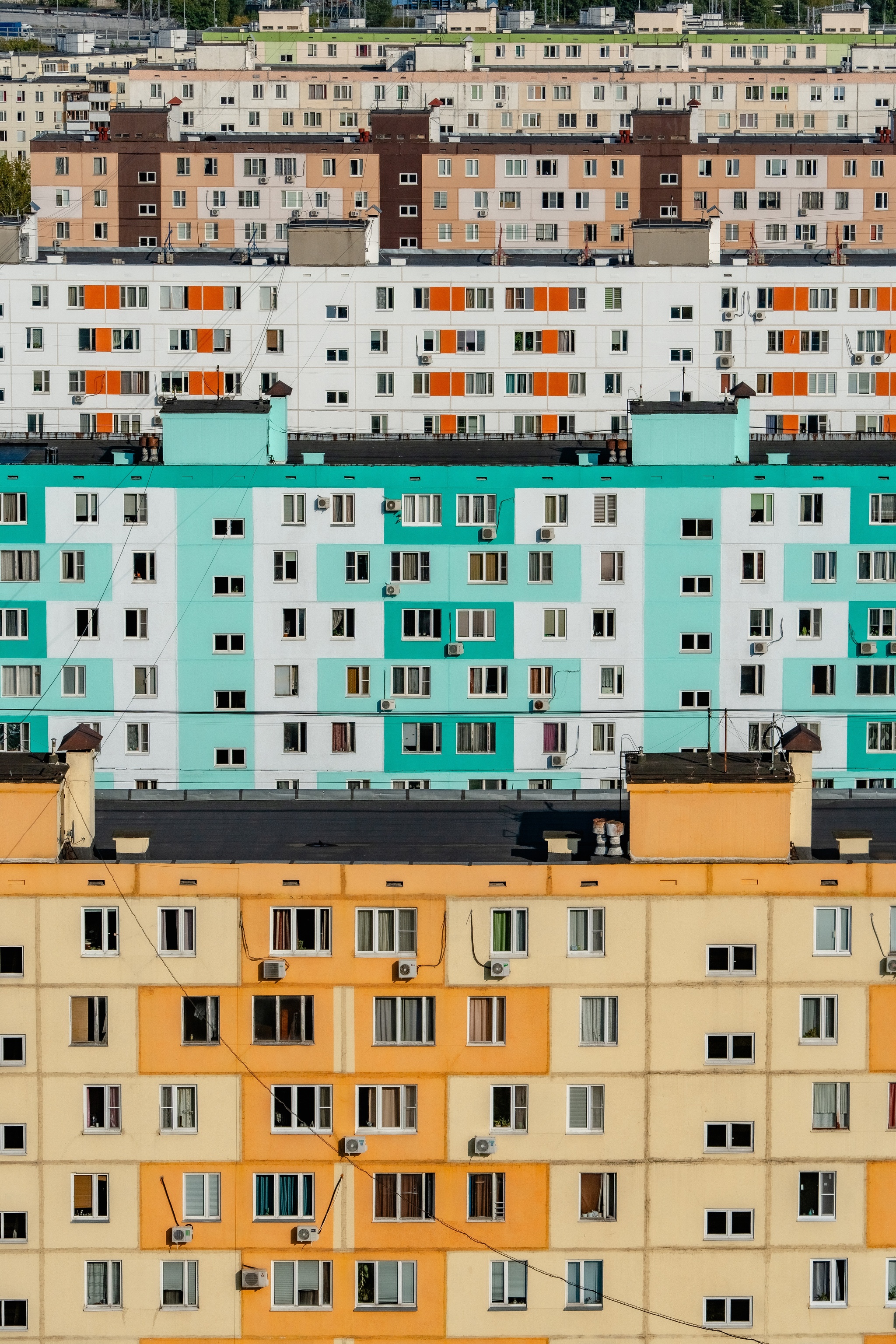 Panel houses in Chertanovo - My, Town, The photo, Moscow, Architecture, beauty